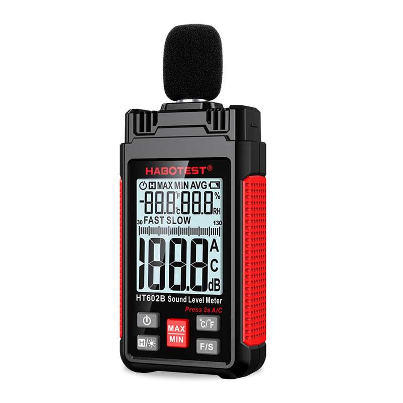 HABOTEST HT602B Multifunctional Digital Display Noise Decibel Tester