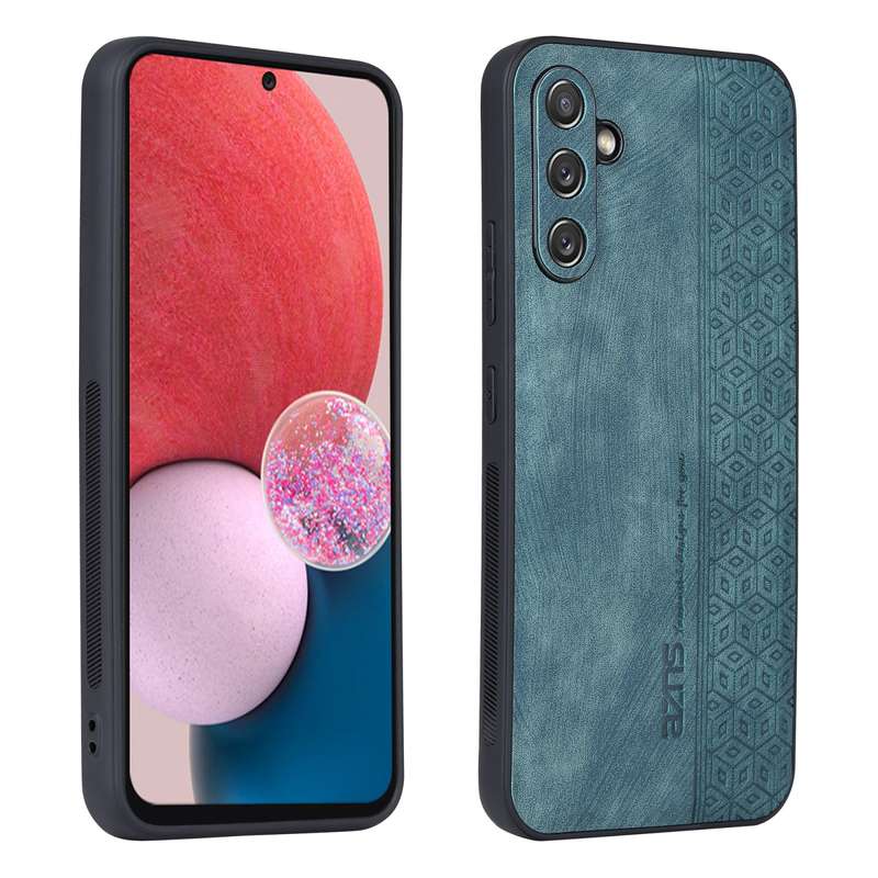 For Samsung Galaxy A54 5G AZNS 3D Embossed Skin Feel Phone Case(Brown)