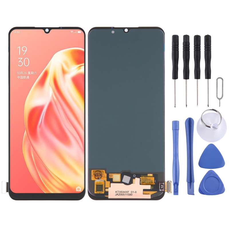 OLED LCD Screen For OPPO Reno3 4G / Reno3 5G / Reno3 Youth / A91 / F15 / F17 / A73 4G / Find X2 Lite