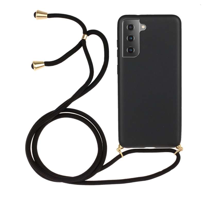 For Samsung Galaxy A54 5G Wheat Straw Material + TPU Phone Case with Lanyard(Green)