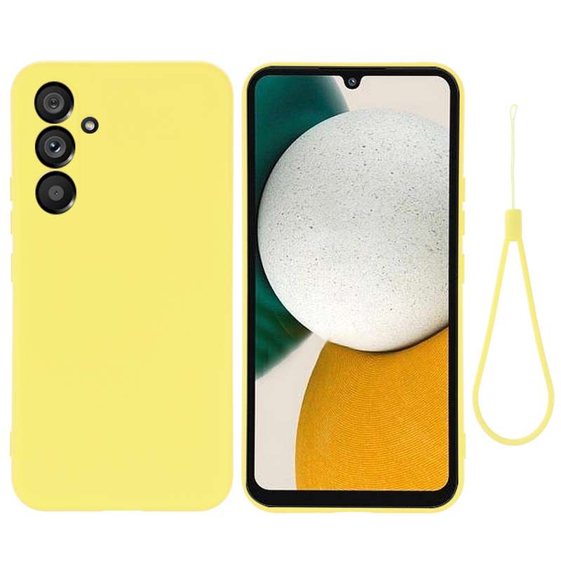For Samsung Galaxy A34 5G Pure Color Liquid Silicone Shockproof Phone Case(Green)