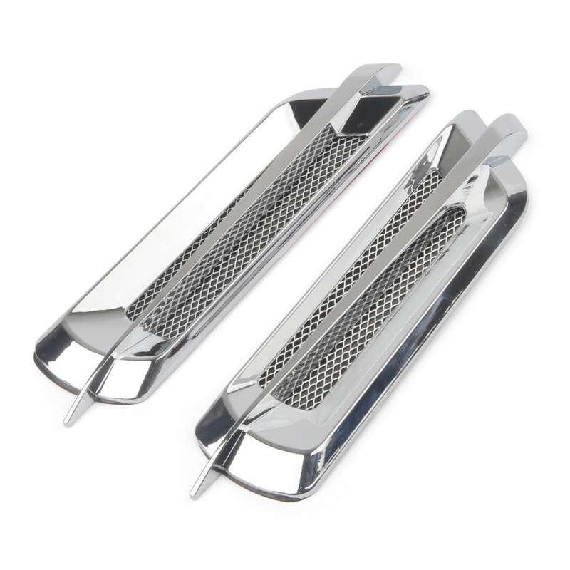 CS2 Car Modified Hood Air Outlet Decorative Stickers(Mirror)