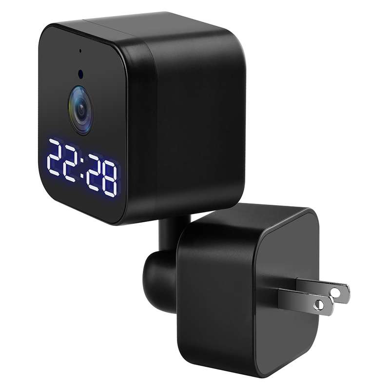 DP27 1080P Clock Plug Card WiFi Camera, Support Two-way Voice Intercom & Mobile Monitoring, Specific