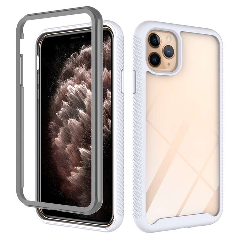 For Samsung Galaxy S10 RedPepper Transparent Dot Shockproof Waterproof PC + TPU Protective Case(Blac