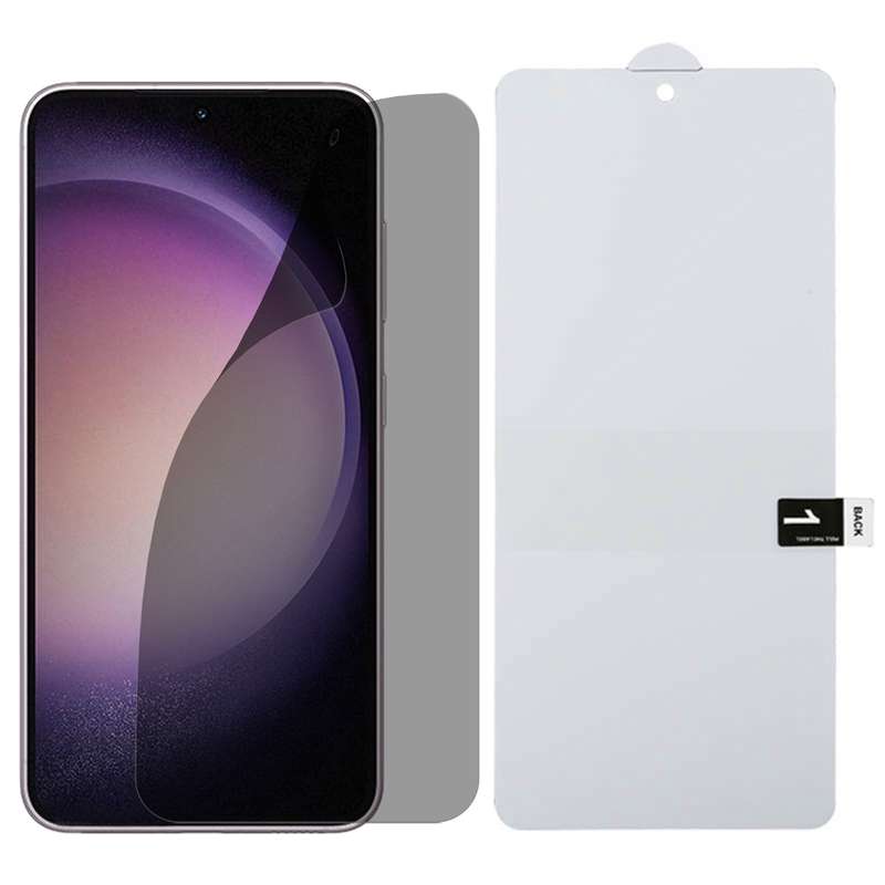 For Samsung Galaxy S23 5G Full Cover Anti-spy Screen Protector Explosion-proof Hydrogel Film Support