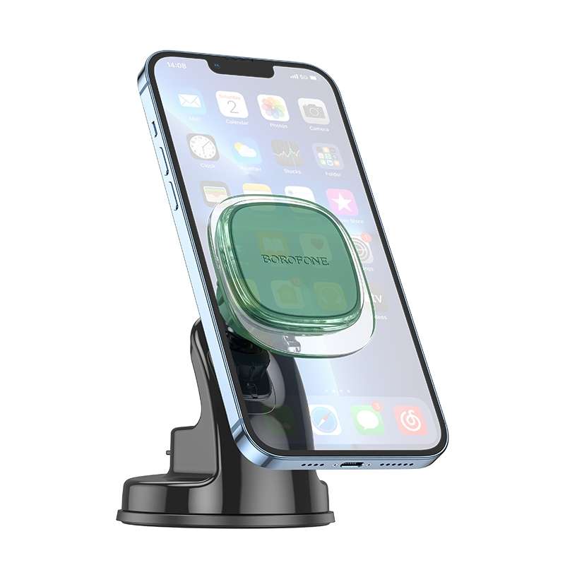 Borofone BH83 Car Center Console Magnetic Phone Bracket(Green)