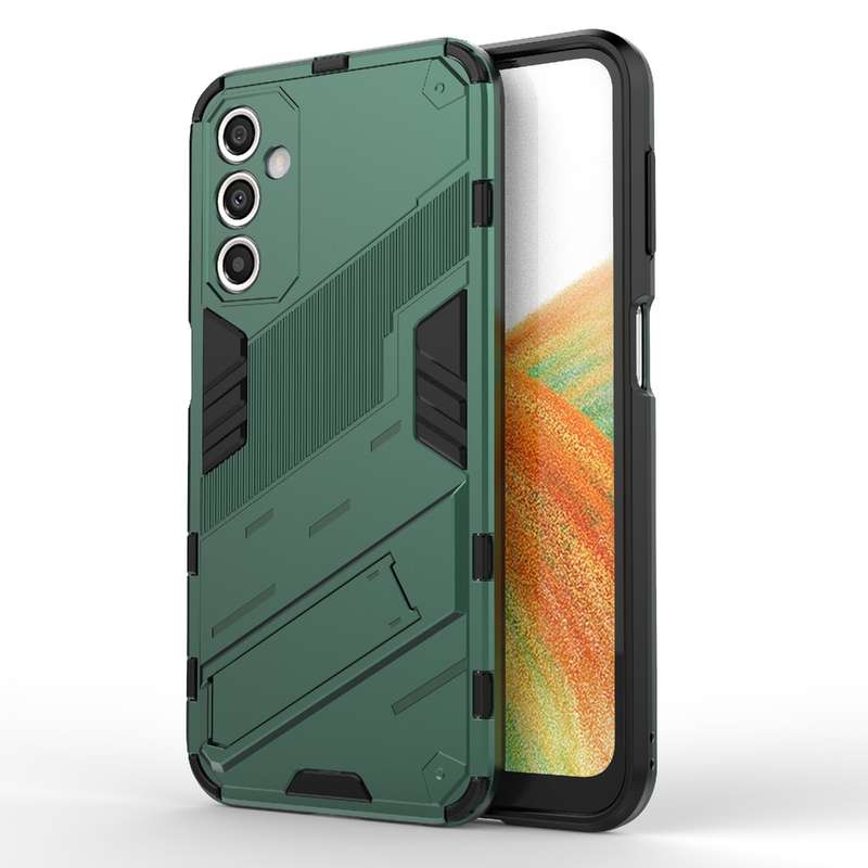 For Samsung Galaxy A24 5G / A24 4G Punk Armor 2 in 1 PC + TPU Shockproof Phone Case with Invisible H