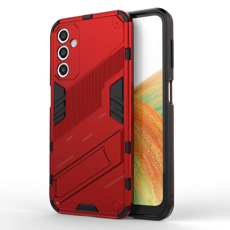 For Samsung Galaxy A24 5G / A24 4G Punk Armor 2 in 1 PC + TPU Shockproof Phone Case with Invisible H