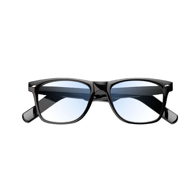 E10-C Binaural Call Smart Bluetooth Glasses Earphone(Blue Light Filter)