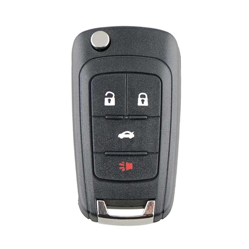 For Opel Car Keys Replacement Car Key Case with Foldable Key Blade(3 Buttons/Sedan Button)