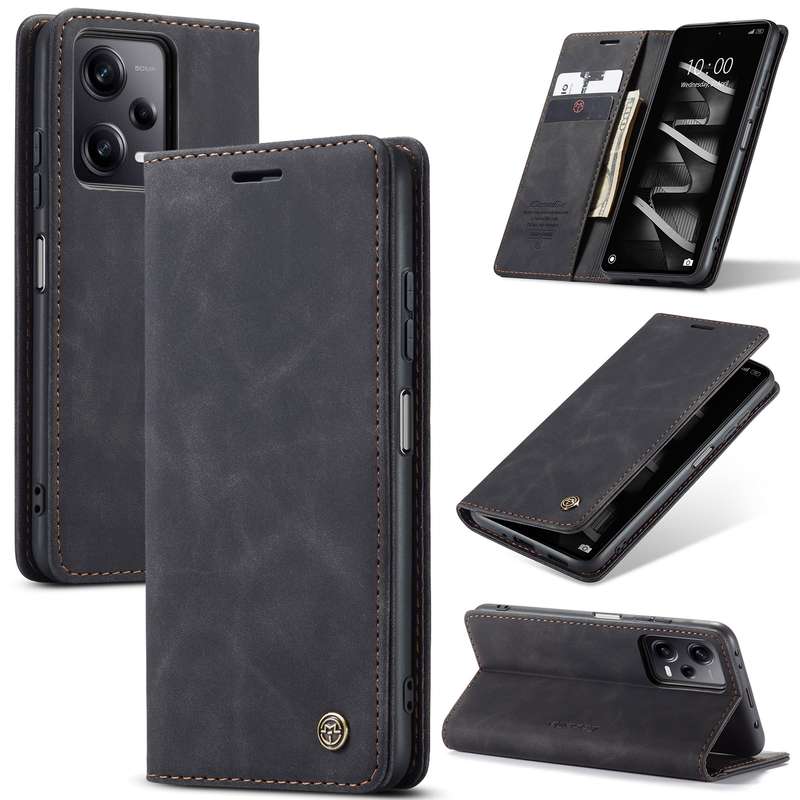 For Xiaomi Redmi Note 12 Pro 5G / Poco X5 Pro CaseMe 013 Multifunctional Horizontal Flip Leather Pho