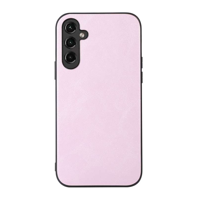 For Samsung Galaxy A24 4G Cowhide Texture PU Phone Case(Black)