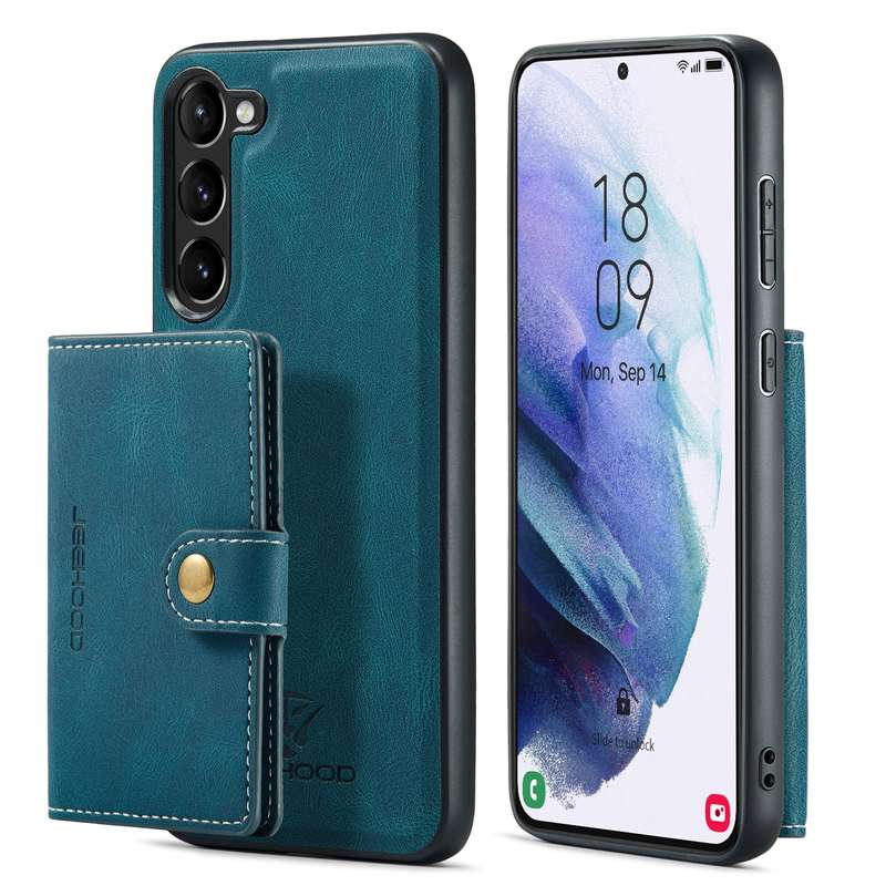 For Samsung Galaxy A54 5G / A54 4G JEEHOOD Retro Magnetic Detachable Protective Phone Case with Wall