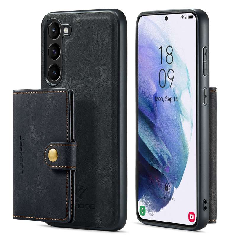 For Samsung Galaxy A54 5G / A54 4G JEEHOOD Retro Magnetic Detachable Protective Phone Case with Wall