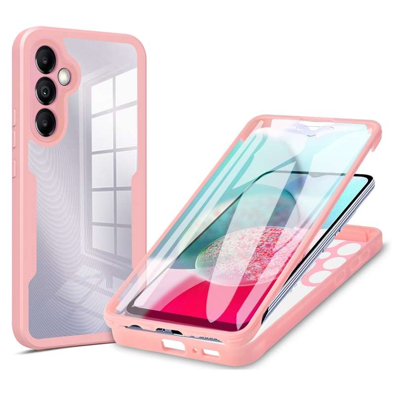 For Samsung Galaxy A34 5G Acrylic + TPU 360 Degrees Full Coverage Phone Case(Blue)