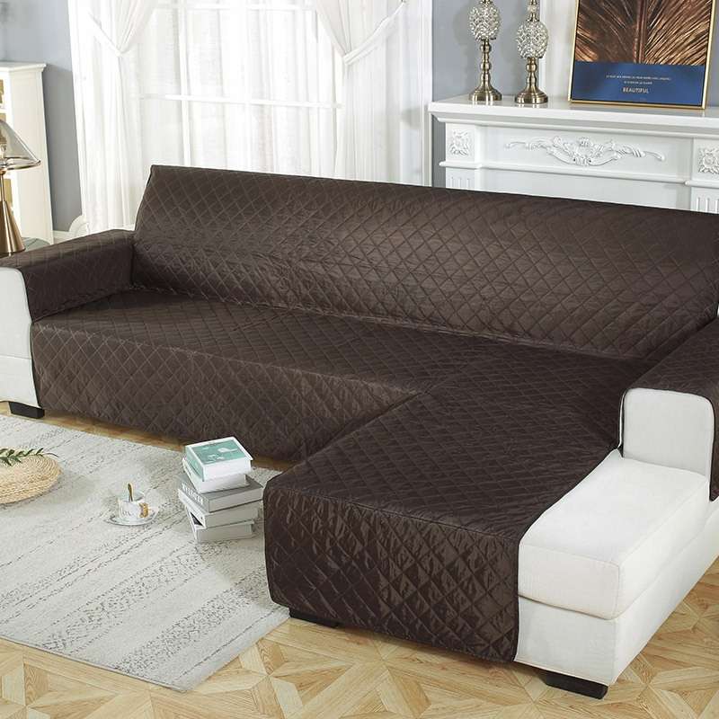Waterproof Non-slip Pet Cushion One-piece Assemble Sofa Cover, Size:Left-200x270cm