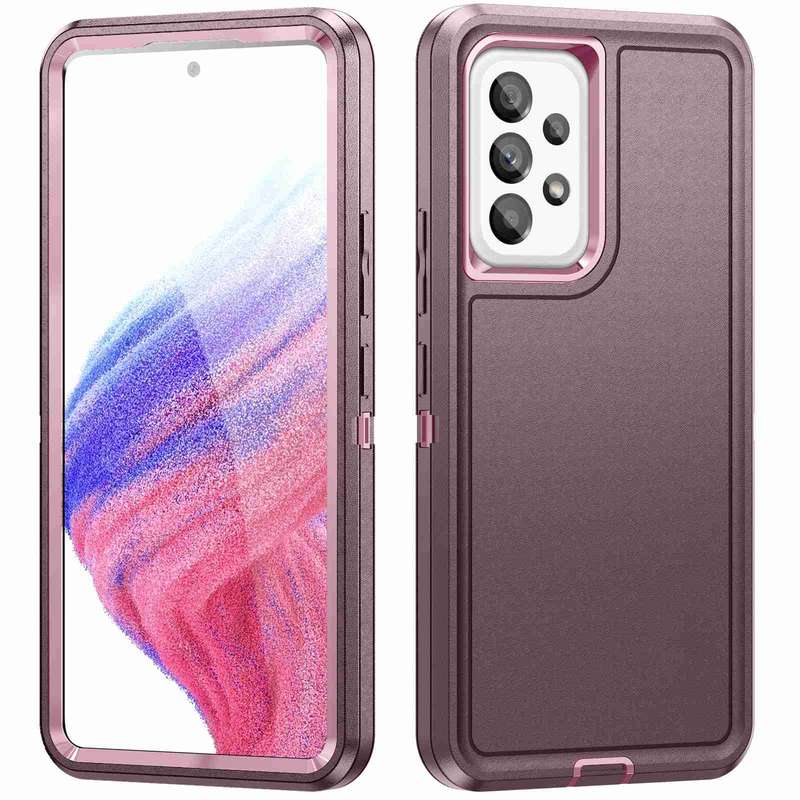 For Samsung Galaxy A53 Life Waterproof Rugged Phone Case(Black)