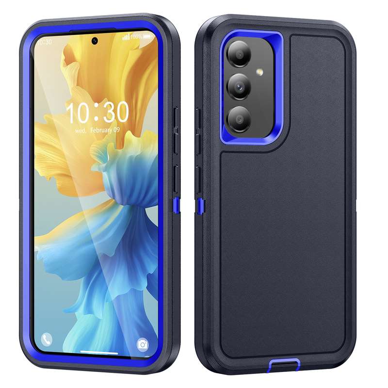 For Samsung Galaxy A54 Life Waterproof Rugged Phone Case(Red + Black)