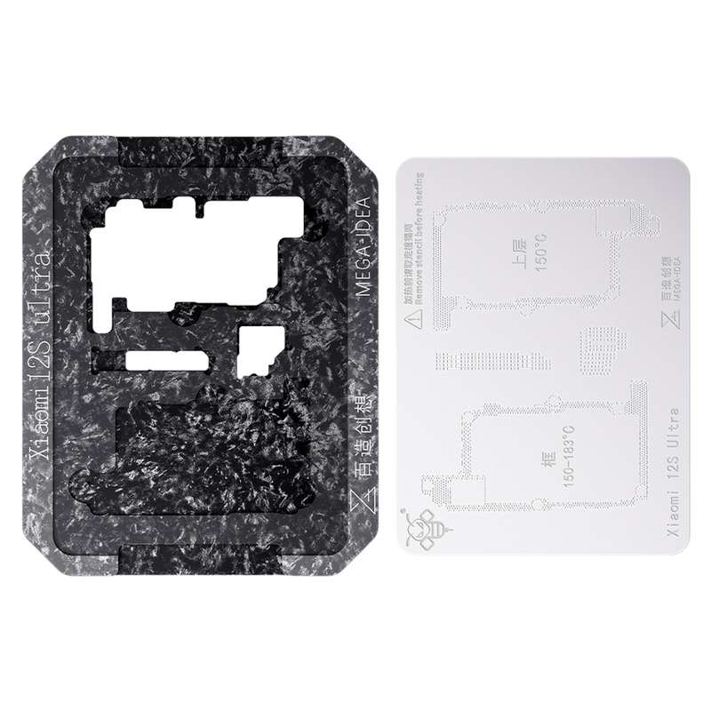 For Xiaomi 12S Ultra Qianli Mega-idea Multi-functional Middle Frame Positioning BGA Reballing Platfo