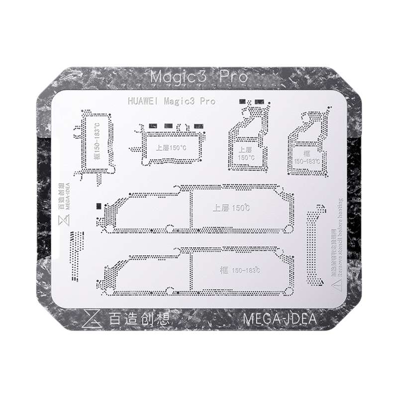 For Honor Magic3 Pro Qianli Mega-idea Multi-functional Middle Frame Positioning BGA Reballing Platfo