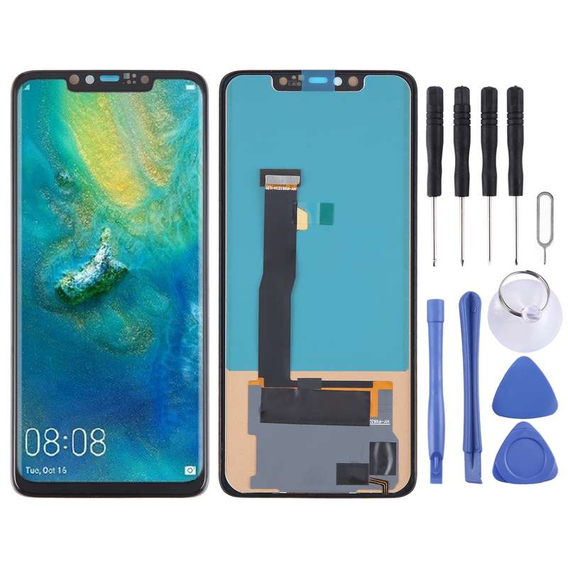 TFT LCD Screen For Huawei Mate 20 Pro with Digitizer Full Assembly, Not Supporting Fingerprint Ident