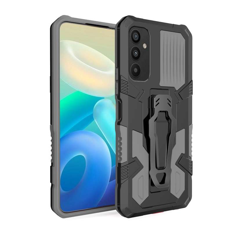 For Samsung Galaxy A54 Armor Warrior Shockproof PC + TPU Phone Case(Black)