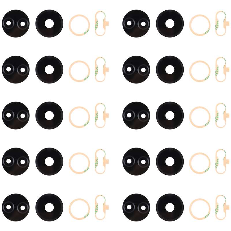 For Tecno Camon 19 10pcs Back Camera Lens
