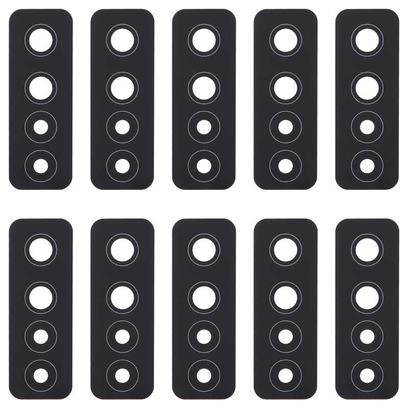 For Tecno Camon 17 Pro CG8 10pcs Back Camera Lens