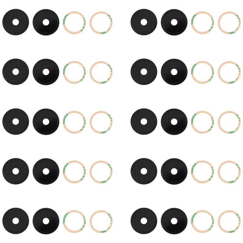 For vivo Y02S 10pcs Back Camera Lens