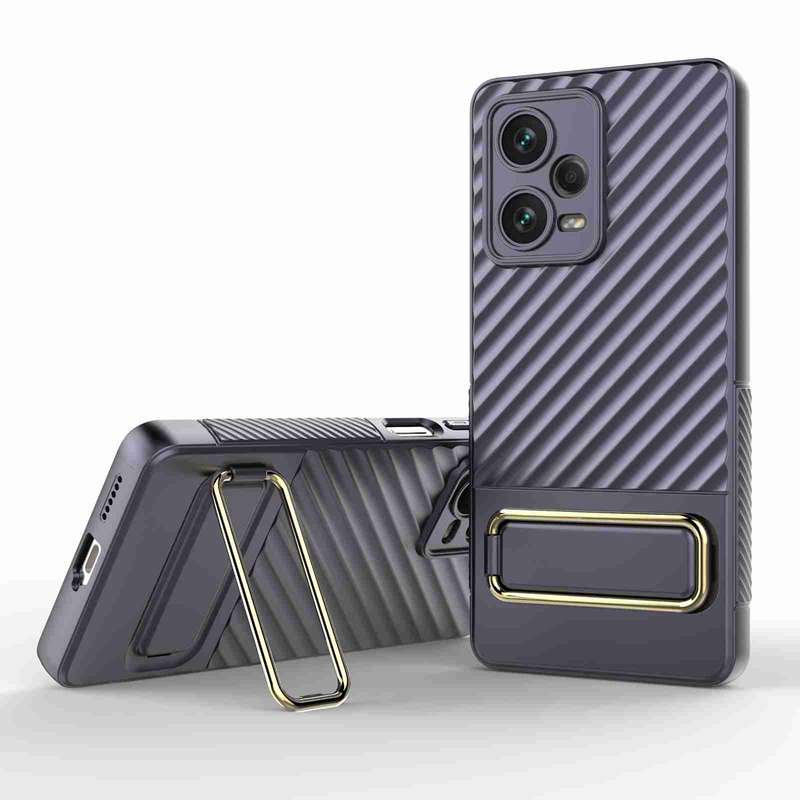 For Xiaomi Redmi Note 12 Pro+ 5G Global Wavy Textured Phone Case (Green)