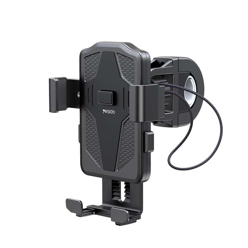 Yesido C94 Bicycle / Motorcycle Elastic Clip Phone Navigation Bracket(Black)