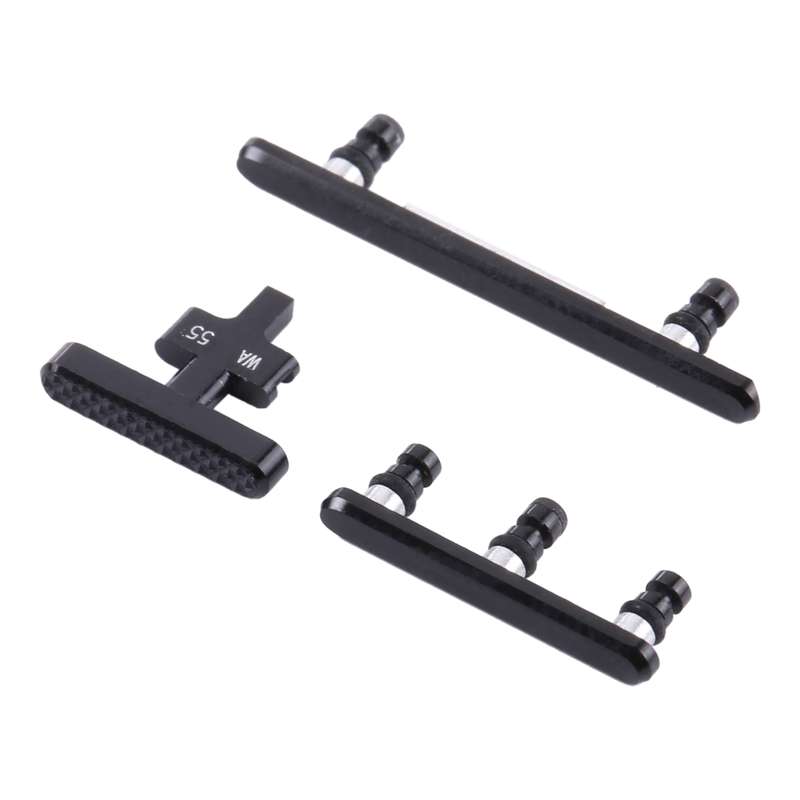 For OnePlus 6 Power Button + Volume Control Button(Frosted Black)