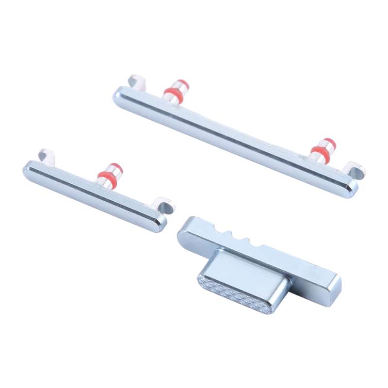 For OnePlus 8T Power Button + Volume Control Button(Silver)