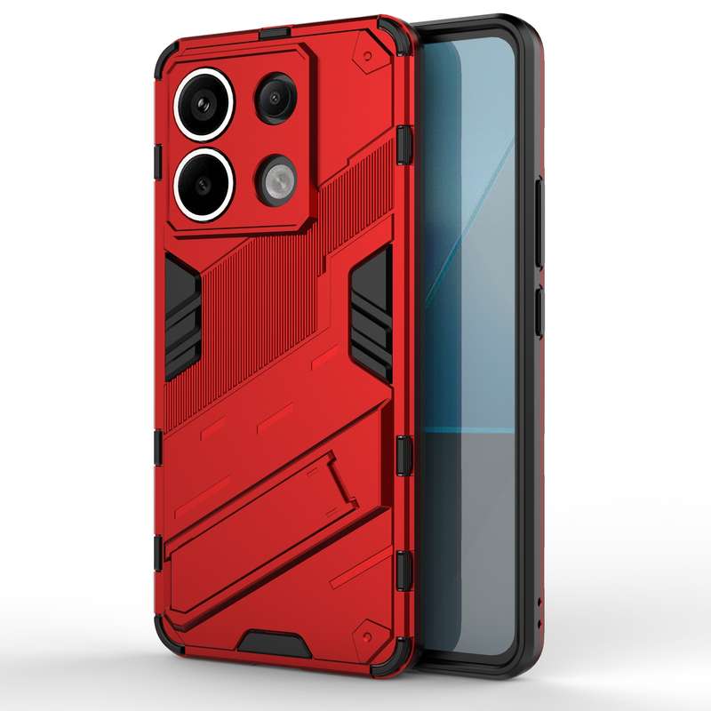 For Xiaomi Redmi Note 13 Pro+ 5G Punk Armor 2 in 1 PC + TPU Phone Case(White)