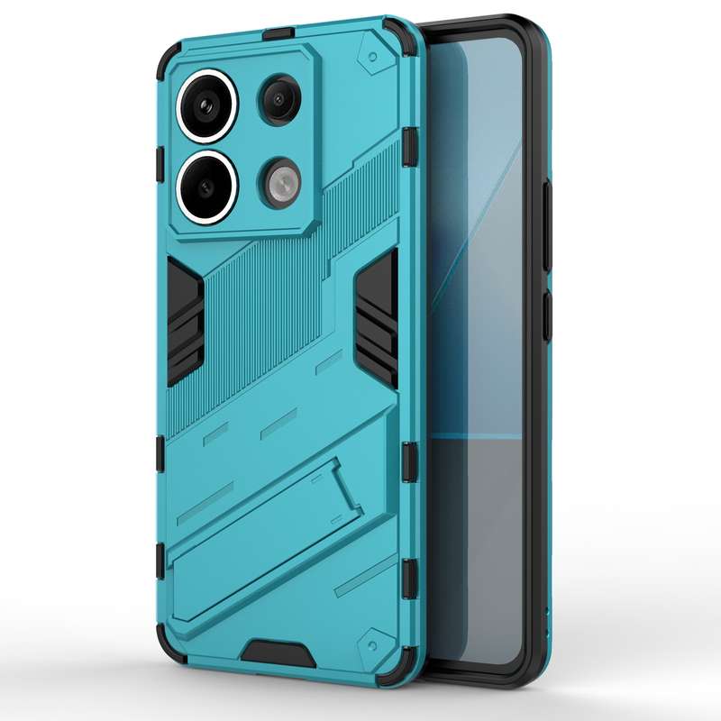 For Xiaomi Redmi Note 13 Pro+ 5G Punk Armor 2 in 1 PC + TPU Phone Case(White)