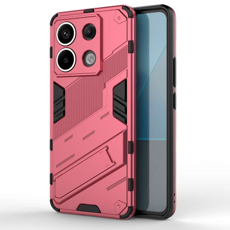 For Xiaomi Redmi Note 13 Pro+ 5G Punk Armor 2 in 1 PC + TPU Phone Case(White)