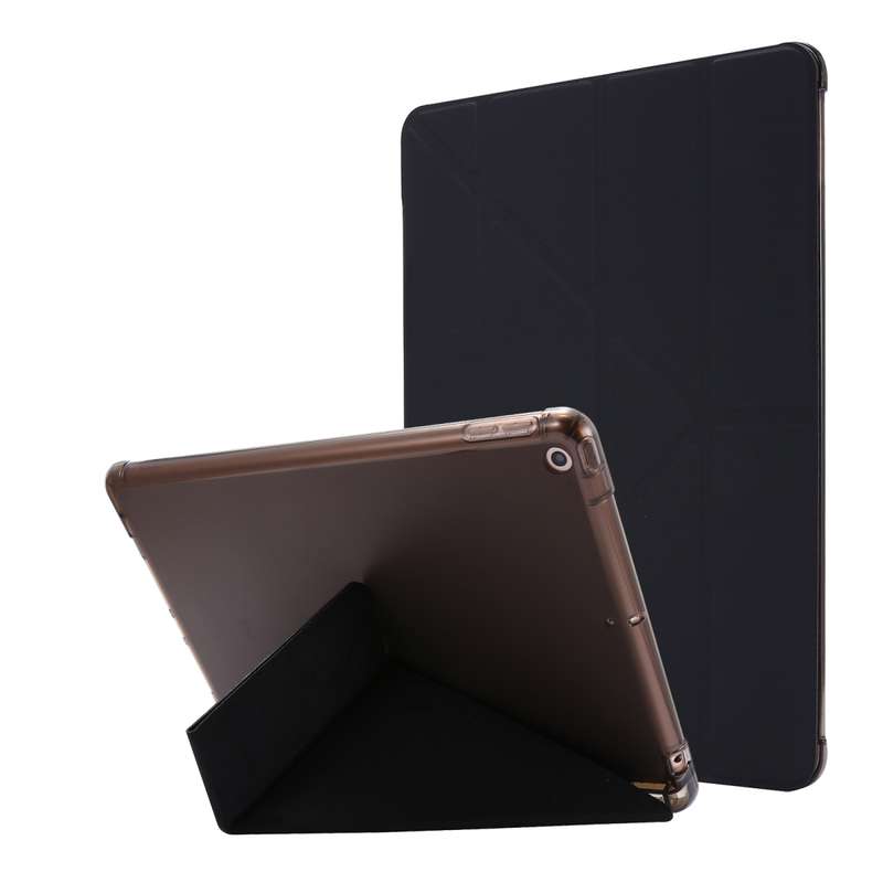 For iPad 10.2 2021 / 2020 / 2019 Airbag Deformation Horizontal Flip Leather Case with Holder & Pen H