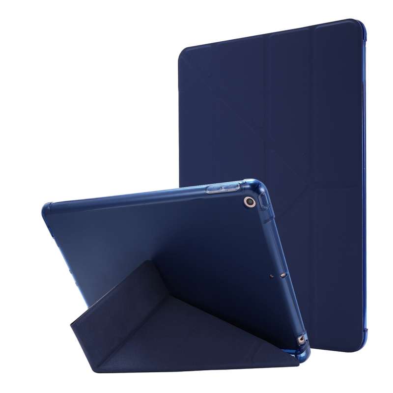 For iPad 10.2 2021 / 2020 / 2019 Airbag Deformation Horizontal Flip Leather Case with Holder & Pen H