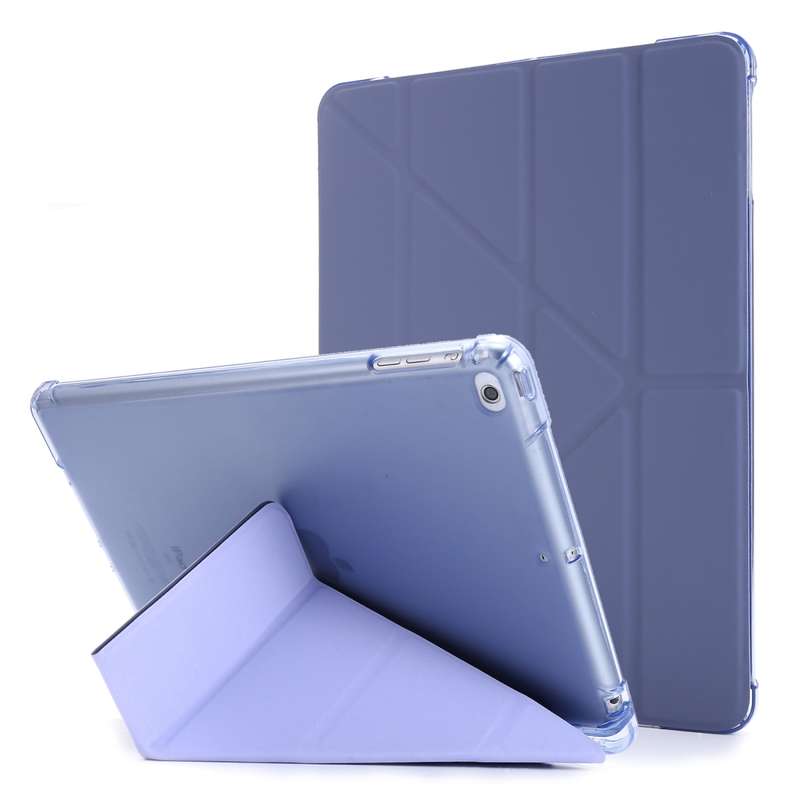 For iPad 9.7 (2018) & (2017) Airbag Deformation Horizontal Flip Leather Case with Holder & Pen Holde