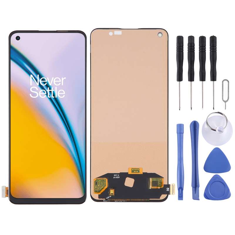 For OnePlus Nord 2 5G DN2101 DN2103 TFT LCD Screen For with Digitizer Full Assembly, Not Supporting
