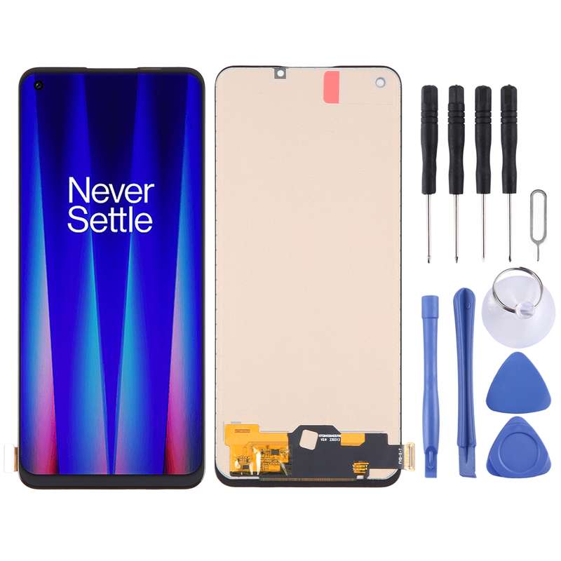 For OnePlus Nord CE 2 5G IV2201 TFT LCD Screen For with Digitizer Full Assembly, Not Supporting Fing