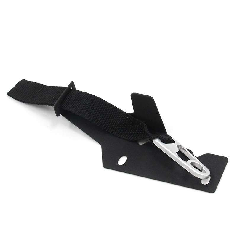 For Ford F-150 2009-2018 Car Rear Seat Release Belt with Buckle(Silver)