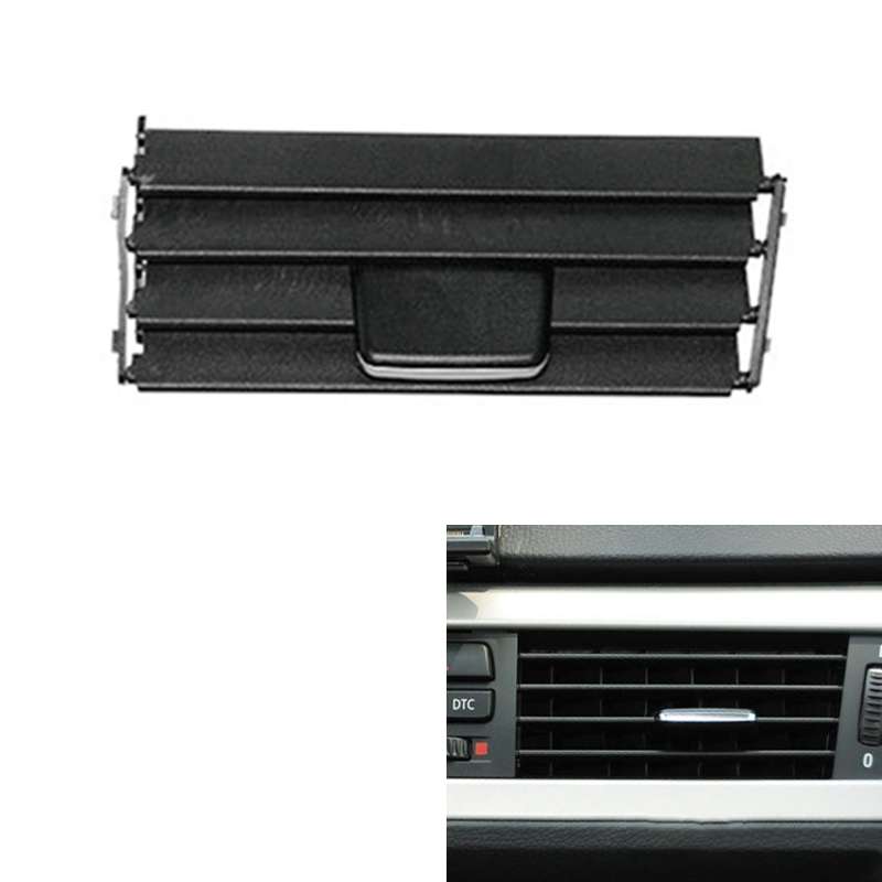 For BMW 3 Series E90 Left Driving Car Air Conditioner Air Outlet Panel 6422 9130 458-R, Style:Grille