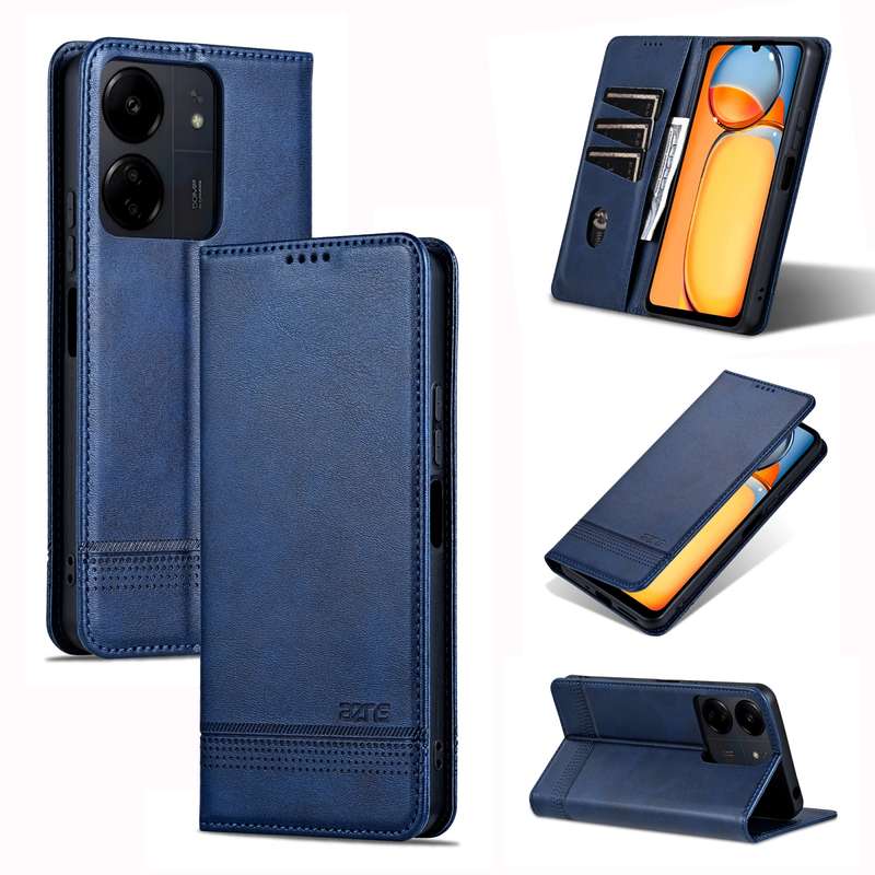 For iPhone 14 Pro DG.MING M1 Series 3-Fold Multi Card Wallet Leather Case(Coffee)