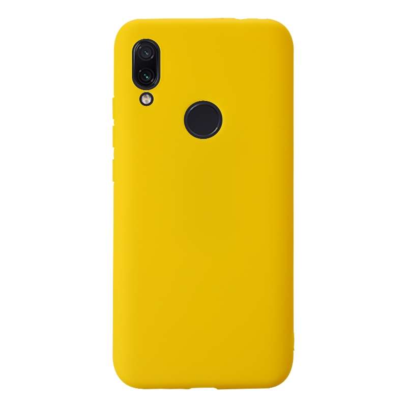 For Xiaomi Redmi 7 Shockproof Frosted TPU Protective Case(Red)