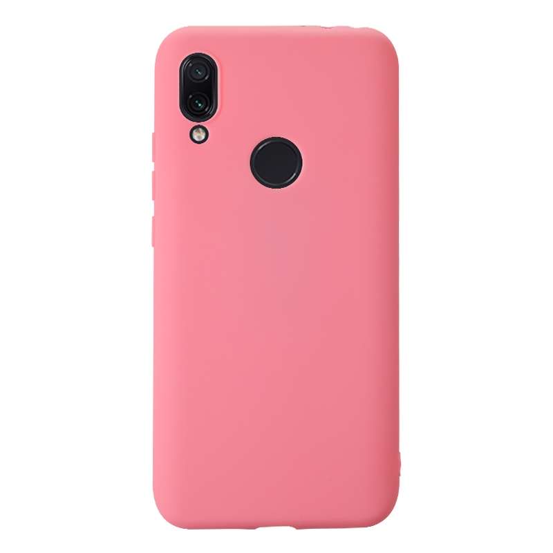 For Xiaomi Redmi 7 Shockproof Frosted TPU Protective Case(Red)