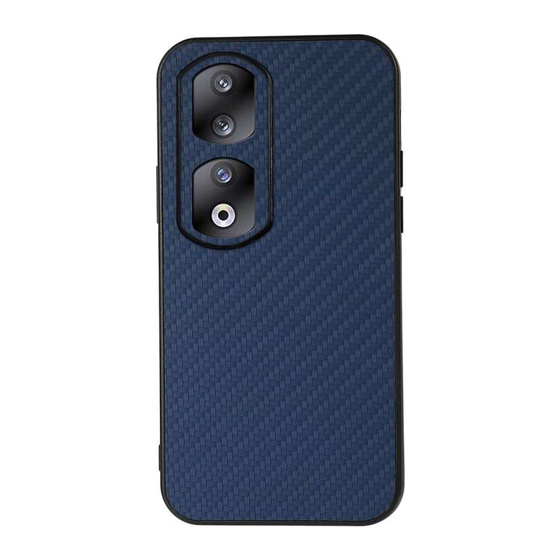 For Honor 90 Pro Carbon Fiber Texture Shockproof Phone Case(Black)