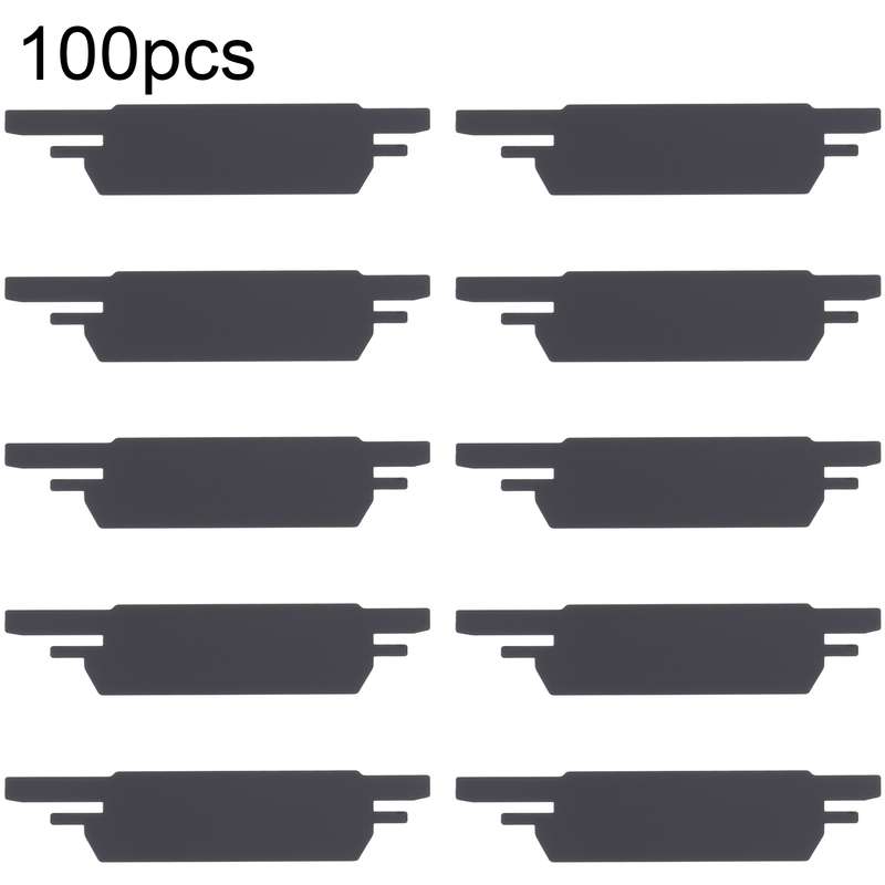For iPhone 12 mini / 13 mini 100set Battery Black Adhesive Strip Sticker