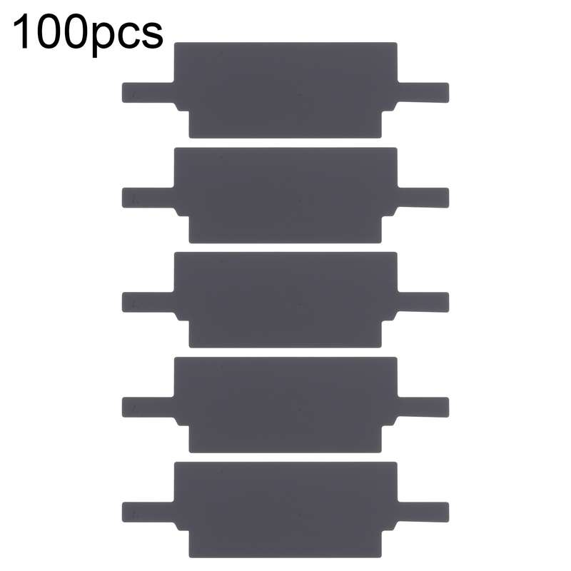 For iPhone 12 / 12 Pro / 12 Pro Max 100set Battery Black Adhesive Strip Sticker