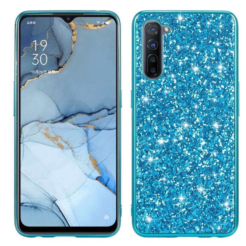 Glitter Powder Shockproof TPU Protective Case(Red)